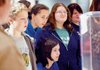 Students from Midland High School in Pleasant Plains listen as a docent walks them through “The
World of the Pharaohs” exhibit at the Arkansas Arts Center.