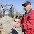 James Fulfer, bridge superintendent for Benton County, talks Wednesday about some of the problems wi...