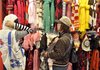 Customers shop during Old Navy's Thanksgiving sale in San Francisco. Retail sales rose more than expected in November. 