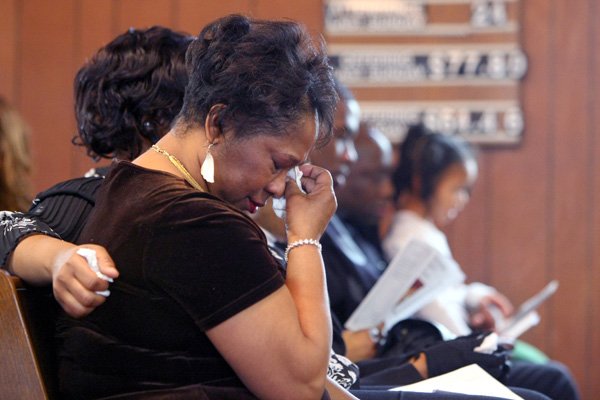 jackie-brown-wipes-a-tear-saturday-as-she-is-joined-by-100-mourners-at-a-memorial-service-in-little-rock-for-her-daughter-carmeletta-green-who-had-been-missing-since-1982-carmelettas-skeletal-remains-were-not-identified-until-nov-30-this-year