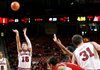 Arkansas sophomore Rotnei Clarke attempts a free throw against South Alabama on Nov. 29 at Bud Walton Arena in Fayetteville.