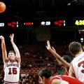 Arkansas sophomore Rotnei Clarke attempts a free throw against South Alabama on Nov. 29 at Bud Walto...