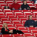 A section of fans at Bud Walton Arena watches Arkansas play Mississippi Valley State on Dec. 5. An a...