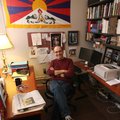 Fulbright College Honors Studies director Sidney Burris says his office in Old Main is his favorite ...