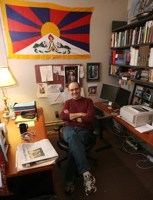 Fulbright College Honors Studies director Sidney Burris says his office in Old Main is his favorite space.