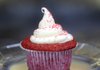 The red velvet cupcake at Bliss Cupcake Cafe in Fayetteville 
is almost too pretty to eat. Almost.