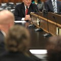 Gov. Mike Beebe speaks Thursday at the state Capitol during a meeting of the Task Force on Racial Pr...