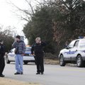 Fayetteville police patrol Finger Road in Fayetteville on Wednesday looking for a suspect in an alle...