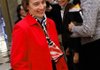 Sen. Blanche Lincoln leaves the Senate floor on Capitol Hill in Washington on Tuesday, Dec. 22, 2009.