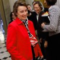 Sen. Blanche Lincoln leaves the Senate floor on Capitol Hill in Washington on Tuesday, Dec. 22, 2009...