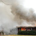 TOTAL LOSS
Firefighters fight a fire that broke out Thursday at a house at 1527 Wren Lane in east F...