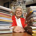 Lois Bouton of Rogers received about 600 cards for her 90th birthday in September from U.S. Coast Gu...