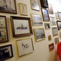 Lois Bouton smiles Dec. 16 while talking about the U.S. Coast Guard and nautical memorabilia lining ...