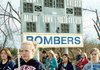 Members of the Mountain Home High School Marching Band practice for their appearances in Orlando, Fla., this week, including the Spherion Orlando Citrus Parade, which kicks off events related to the Capital One Bowl Game. 