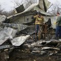 Springdale fire 
Springdale Fire Marshal Ed Stith (right) and Don Marchant, owner of Marchant Fores...