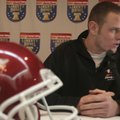 Arkansas quarterback Ryan Mallett answers questions for the media during a press conference Thursday...