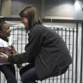 Jenny Strong tickles Malia Burnett, 3, after finding her in a game of hide and seek Wednesday at the...
