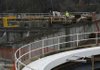 Employees of Branco Enterprises Inc. work on Phase 1 of a new wastewater treatment plant in Siloam Springs, which will meet Environmental Protection Agency guidelines when complete.
