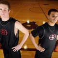 Springdale High sophomores Evan Johnson, left, and Tony Dennis have both helped the team to a produc...