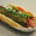 The Chicago-style hot dogs at Dan’s Dogs in Rogers come with “the works”: mustard, onions, green rel...