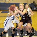 Anna Markovich goes up for a basket against Rogers on Dec. 18.
