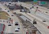 Traffic is redirected while work continues on the interchanges between Interstate 430 and Interstate 630 in west Little Rock.