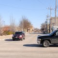 Traffic moves through the intersection of Northwest Second and Northwest “A “streets in Bentonville ...