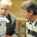 Rodney Allen Pankau, right, speaks with his attorney, Jeff Rosenzweig, before the start of a hearing...