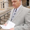Tim Henderson of Gentry announces Friday his intent to run as a Republican candidate for Benton Coun...