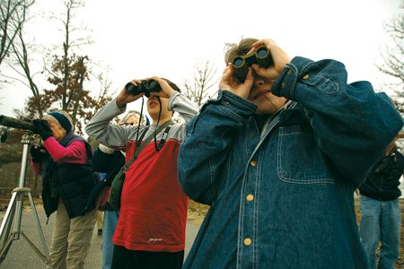 Cathy Ross, left, Ben Sherrill, ...