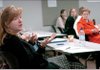 Kameri Christy-McMullin speaks Friday morning to social workers about the information critical to understanding the Marshallese and Hispanic communities in the United States during a workshop held by the University of Arkansas School of Social Work.
