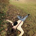 XENOPHOBIA STUDY - Joel Freeman, 16, a sophomore at Fayetteville High School, portrays a foreign wor...