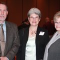 Hope Cancer Resources President and CEO Brian Holt, from left, Cancer Challenge board member Phyllis...