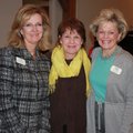 Botanical Garden of the Ozarks board member Martha McBride, from left, Garden Manager Susan Regan an...