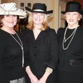 Brenda Walton, from left, Patsy Welsher and Johnelle Hunt celebrate Carolyn Schwyhart’s birthday.