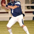 Former Springdale Har-Ber quarterback Zach Faust, shown dropping back to pass during a 2008 game aga...