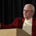 Former college basketball coach and Rogers native Charlie Spoonhour speaks at the NWA Tip-Off Club l...