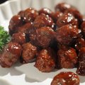A zesty, sweet sauce is justified when it comes on leaner meatballs, made with high-fiber breadcrumb...