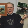LEARNING SCIENCE - Denis Dean speaks Saturday about bears during a program at the Hobbs State Park-C...