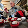 PURE BLISS - Russell Walter of Bella Vista picks out a marshmallow brownie from a display by Bliss C...
