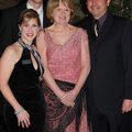 Jones Center Advancement Officer Kelly and Ben McLintock, from left, with Susan and center Executive...