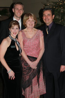 
                               
                                  Photo by Carin Schoppmeyer&mdash;
                               
                           
                           Jones Center Advancement Officer Kelly and Ben McLintock, from left, with Susan and center Executive Director Matt Tronzano welcome guests on Jan. 28 to the Big Night fundraiser.
