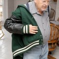 63 YEARS LATE - Jack Tickner puts on the Central Methodist University letterman’s jacket Friday he r...