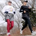 BROOD ON THE MOVE - Jack Gentry and daughter Bekah Mulvaney start a two-hour run Saturday at Compton...