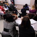 Marc Turner teaches fundamentals of communication Monday at NWACC Washington County Center in Spring...