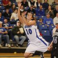  Rogers senior guard Morgan Hook (10) shoots against Fayetteville in the second half Tuesday in Roge...