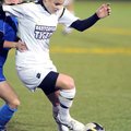  Bentonville’s Rylea Wallace dribbles the ball Friday against Conway in Bentonville.
