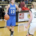 Rogers guard Morgan Hook looks to pass Feb. 2 against Bentonville in Bentonville.
