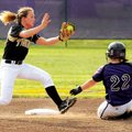  Bentonville shortstop Whitley Johnson fields a throw during an April 24 game against Fayetteville.