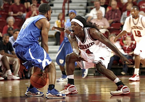 The Arkansas Razorbacks, who lost ...